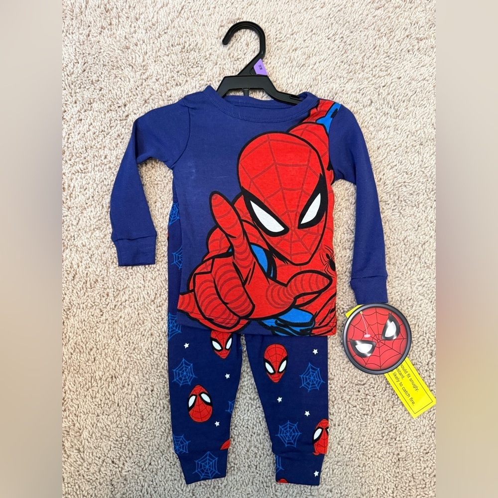 Marvel Spider-Man Pajama Set for Kids size 12M-NWT